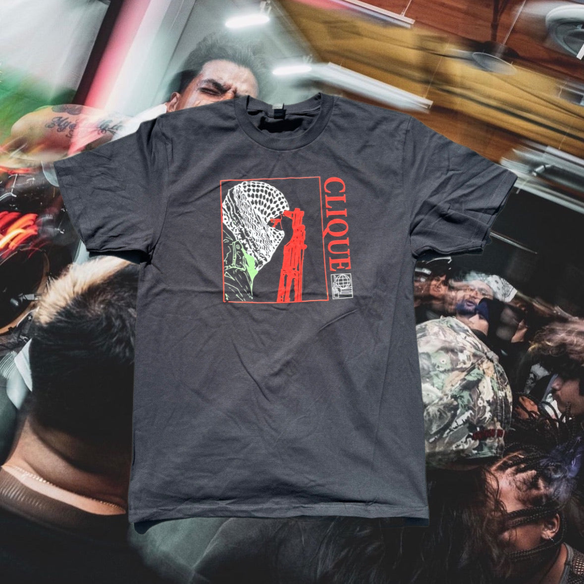 CLIQUE INTIFADA SHIRT