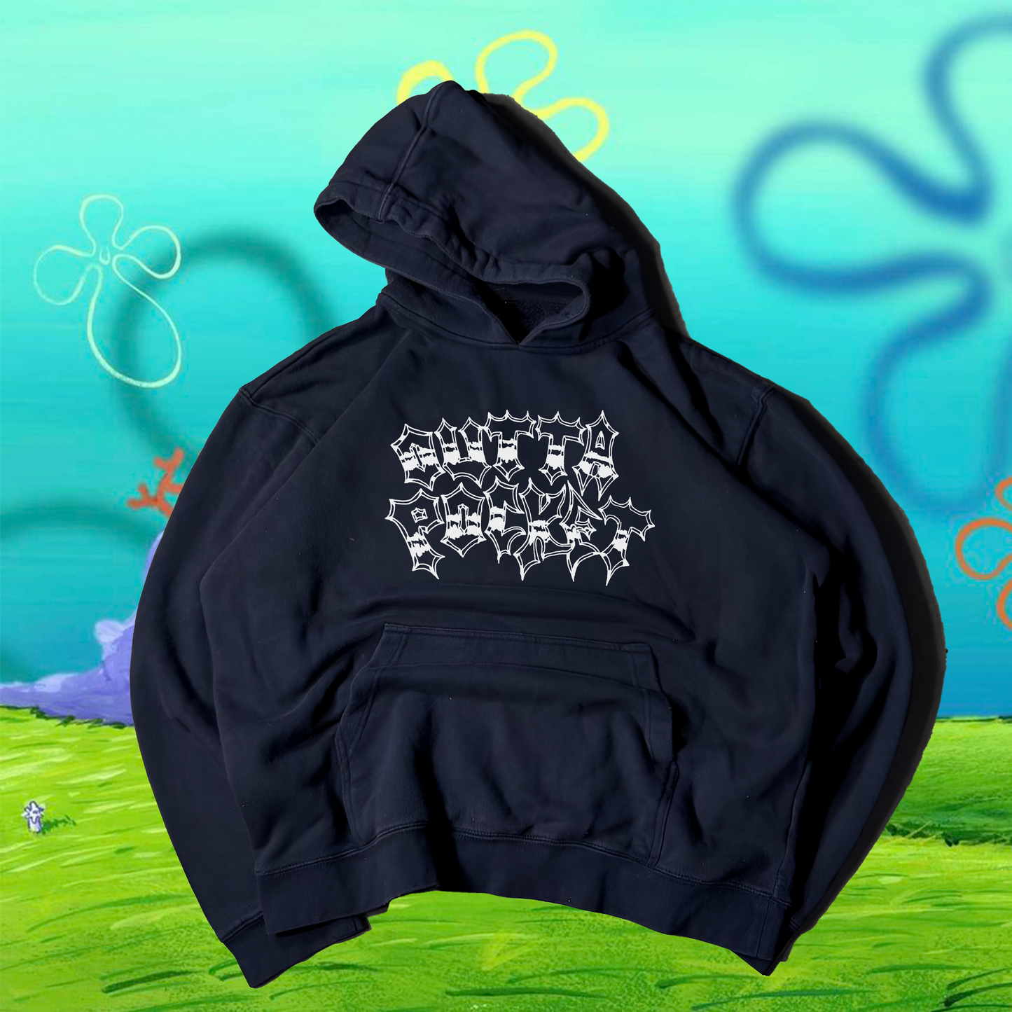 OUTTA POCKET LOGO HOODIE